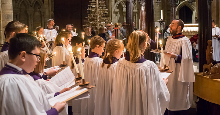 Christmas Choir at Durham Cathedral 